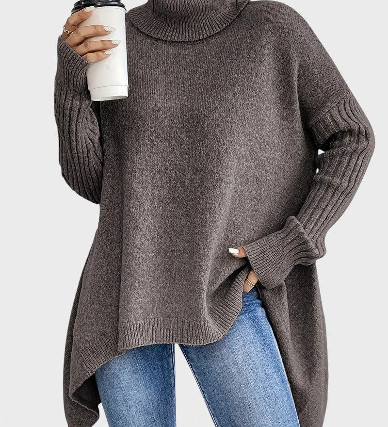 Rayna™ - Пуловер с висока яка
