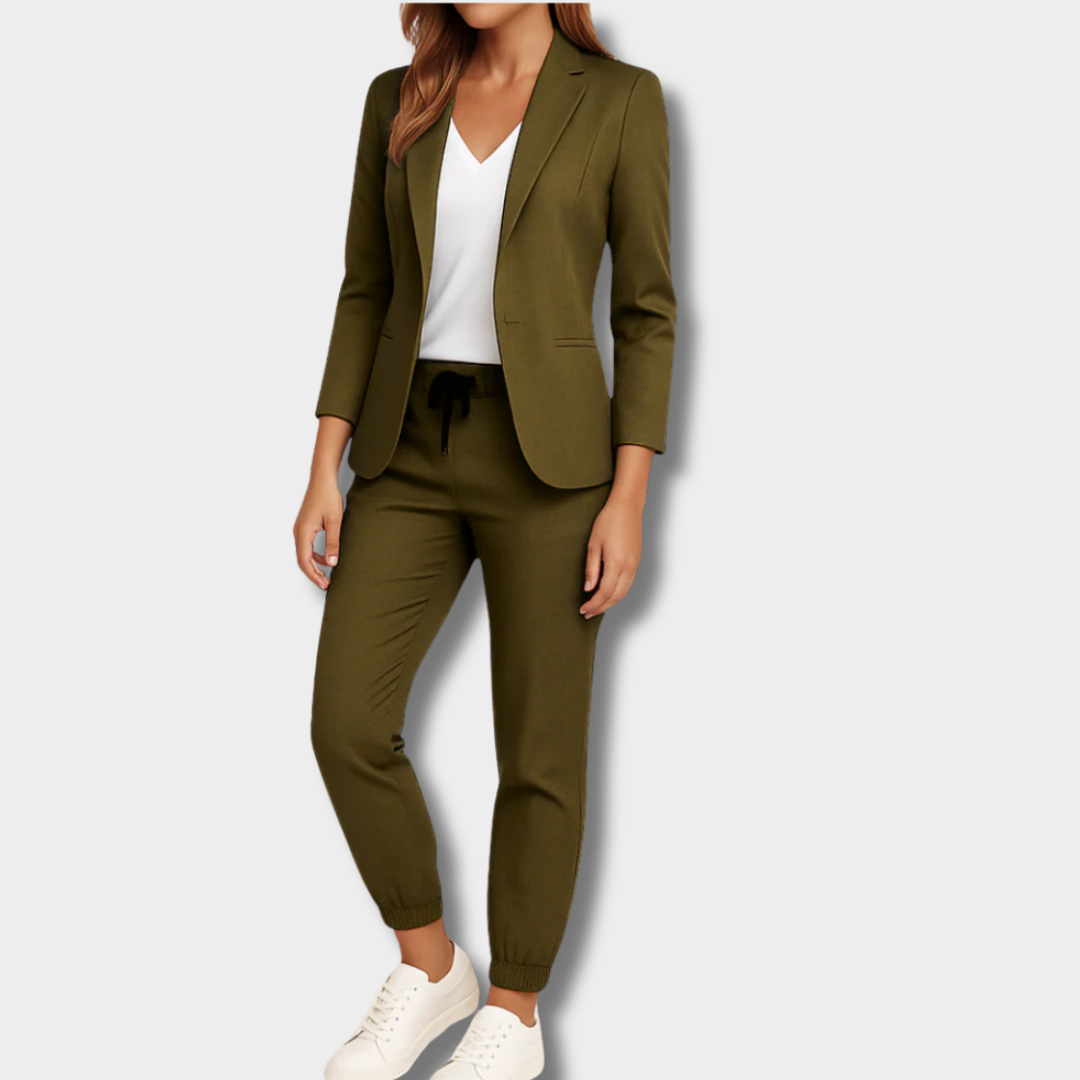 Гергана™ – Двукомплектен есенен костюм за жени