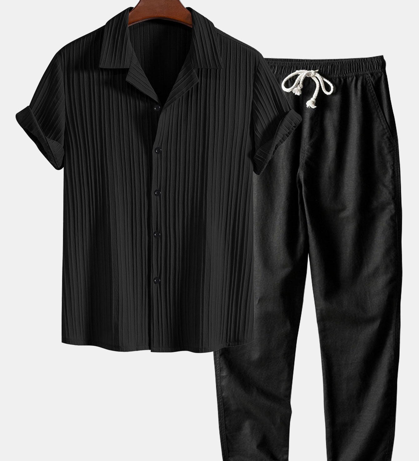 Захари -  Комплект с къс ръкав