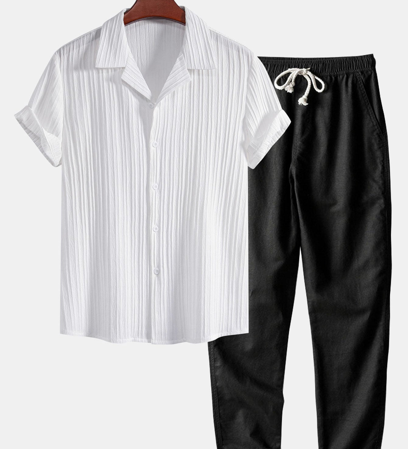 Захари -  Комплект с къс ръкав