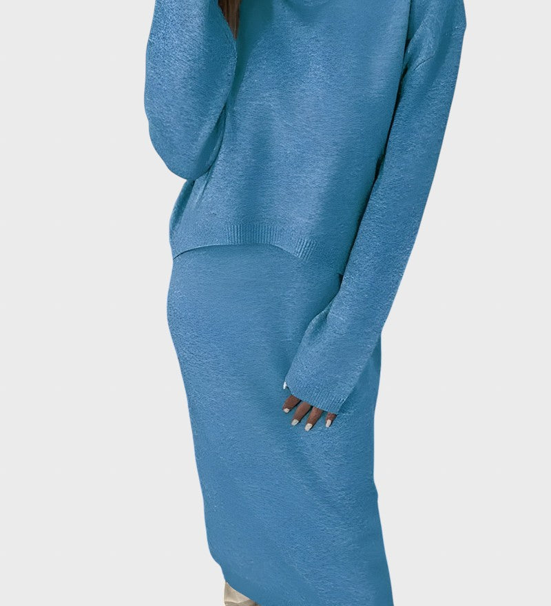 Viktoria™ - Елегантен плетен комплект от две части