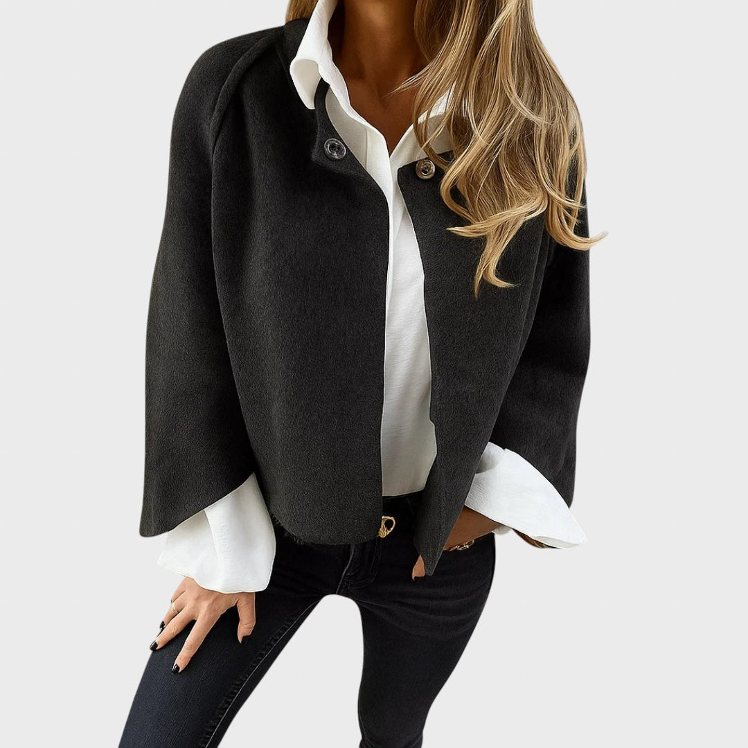 Evgeniya™ - Стилно и топло късо палто