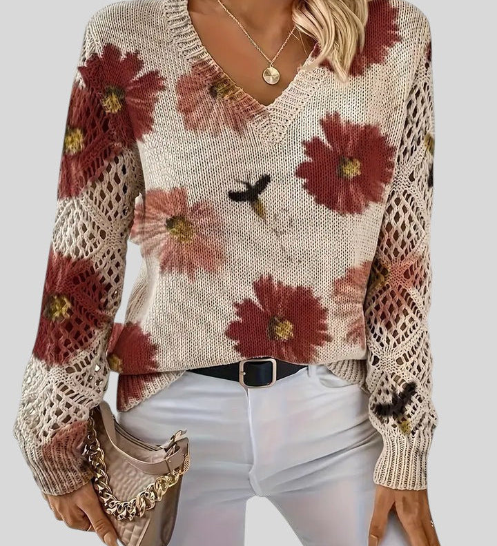 Anelia™ - Елегантна нощница с флорален мотив