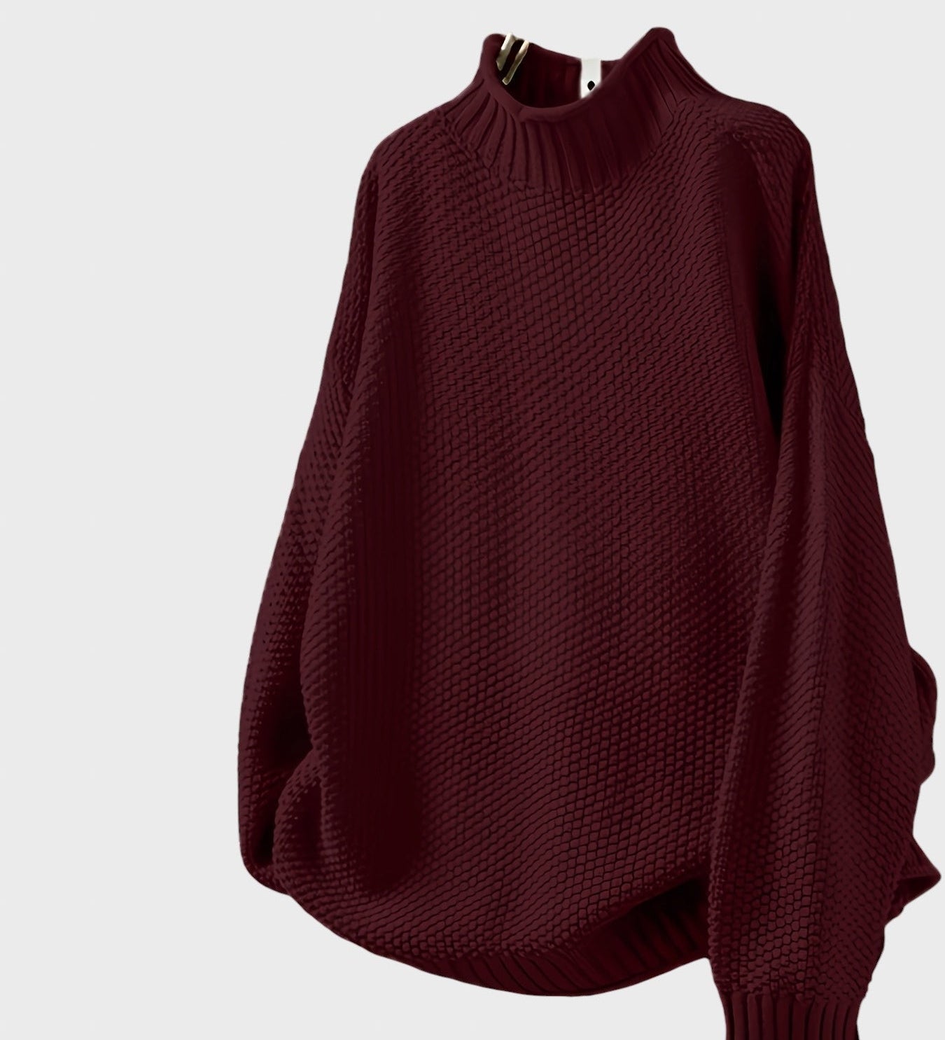 Dragomira™ - Голям пуловер с висока яка