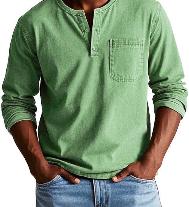 Димчо - Винтидж риза с дълги ръкави