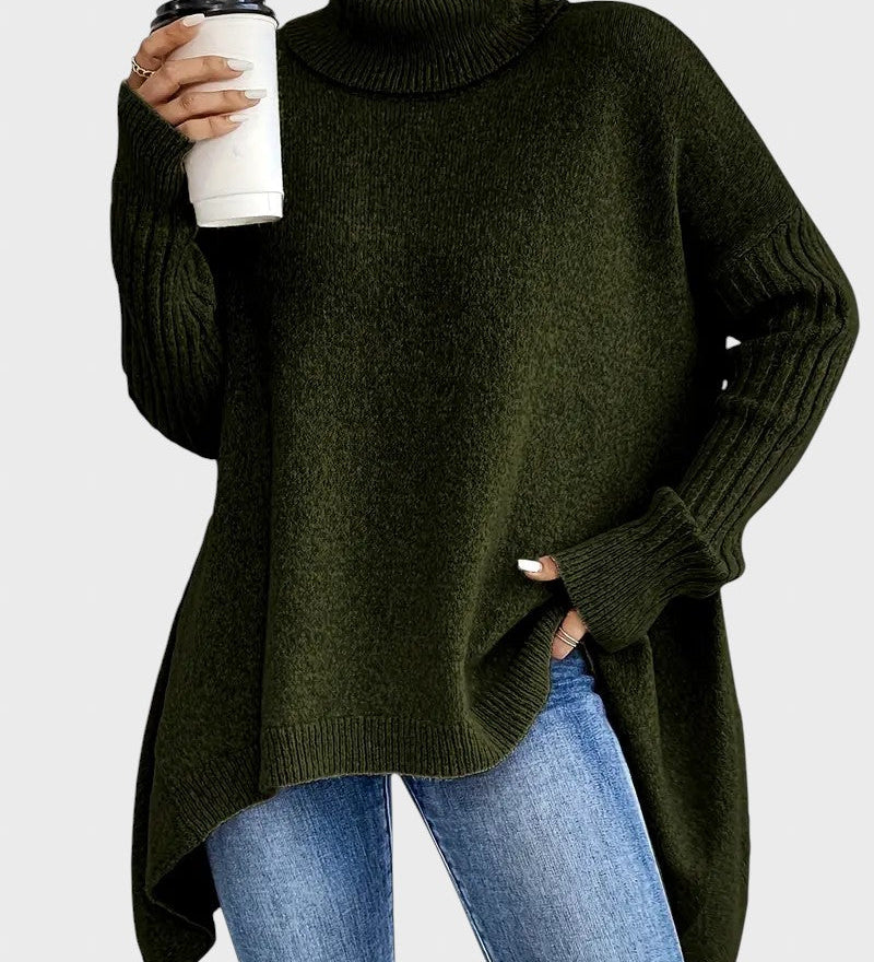 Rayna™ - Пуловер с висока яка
