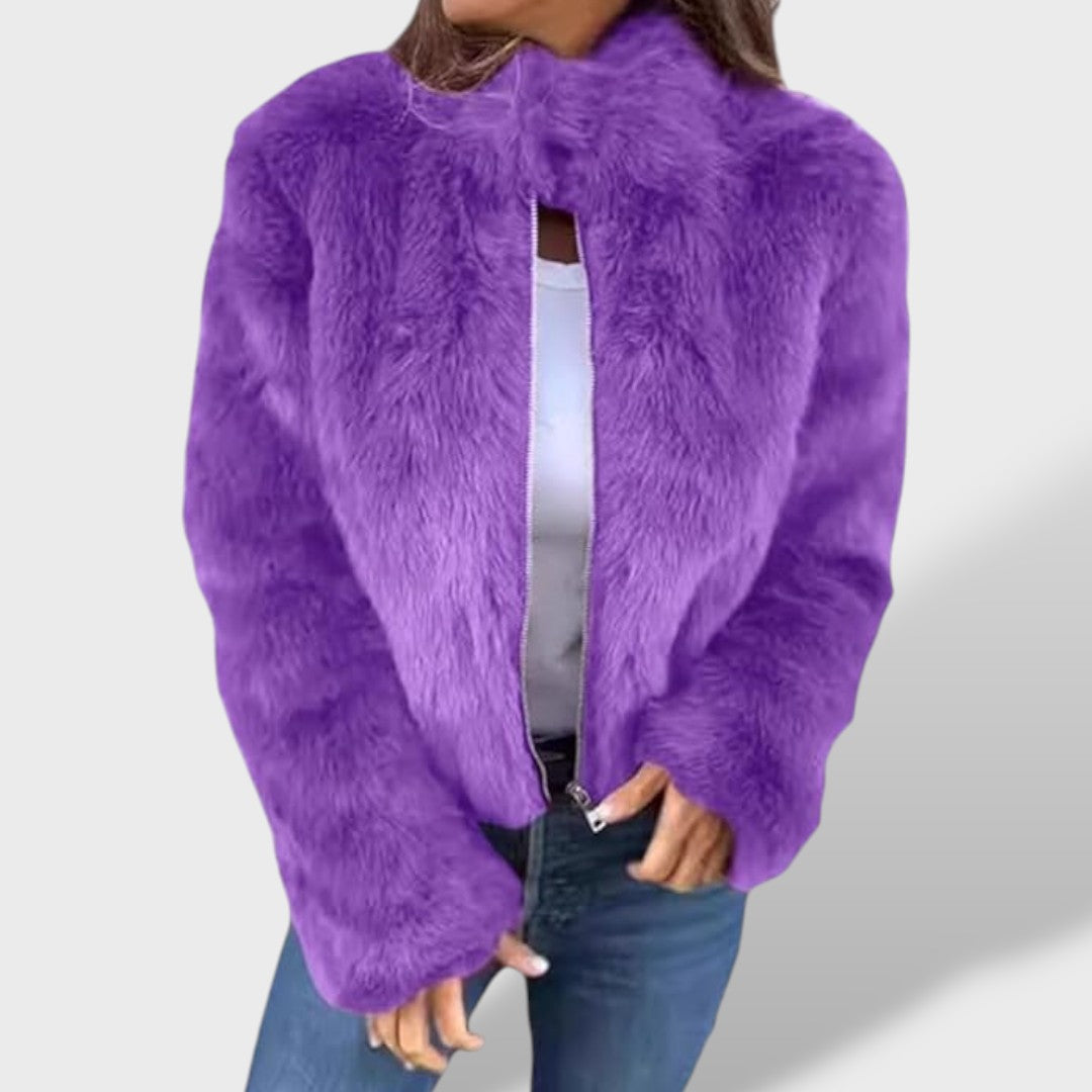 Noelia™ | Якета от синтетичен косъм