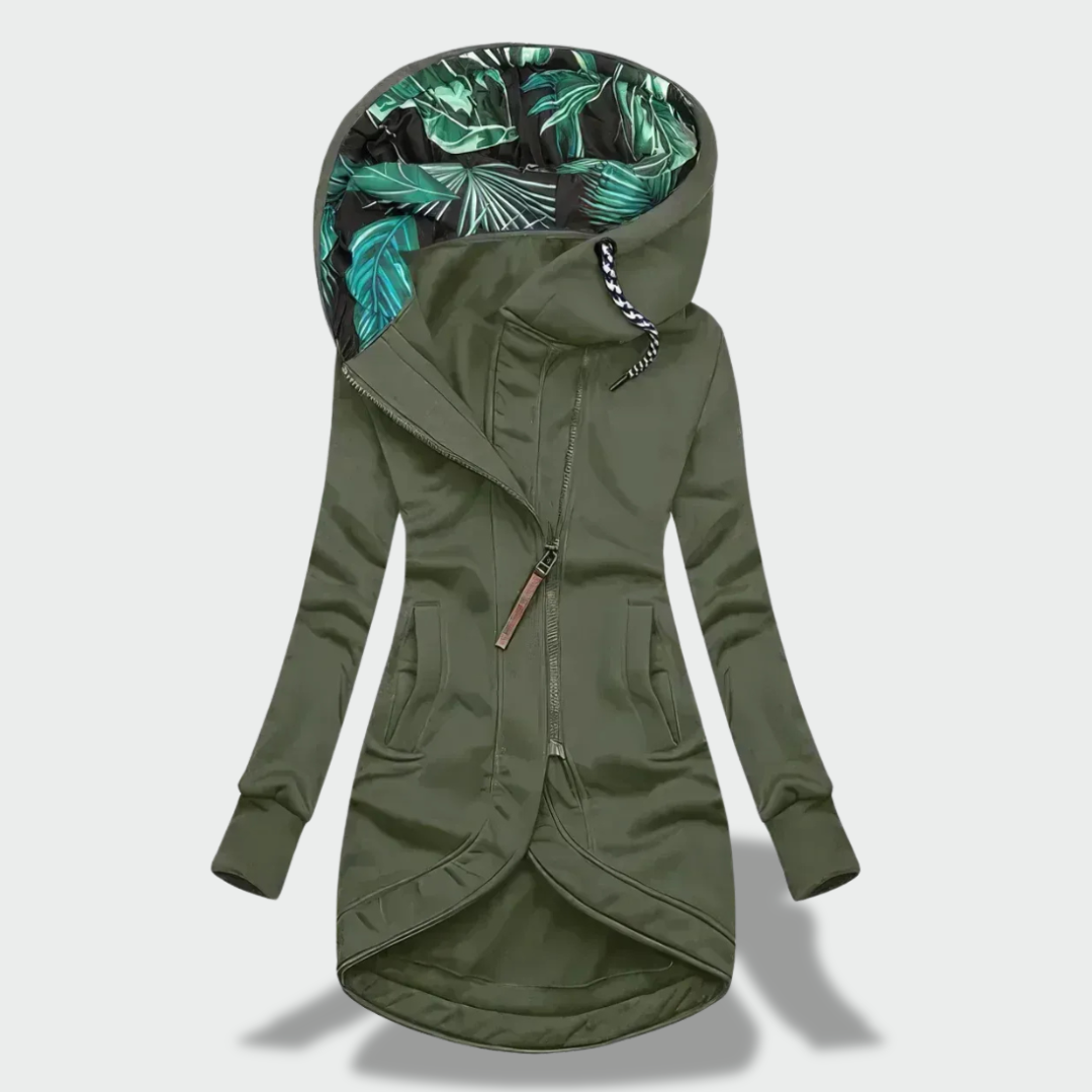 Ivana™ – Стилен и Вятърозащитен Зимен Палто