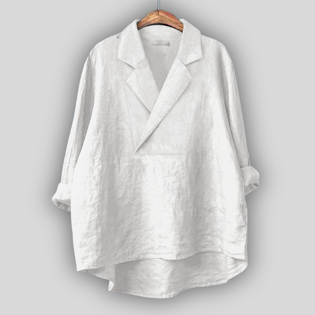 Линена блузка “Розова Аура”