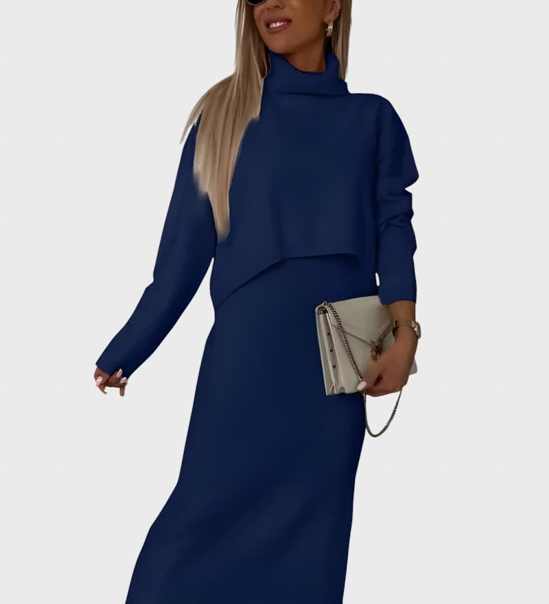 Viktoria™ - Елегантен плетен комплект от две части