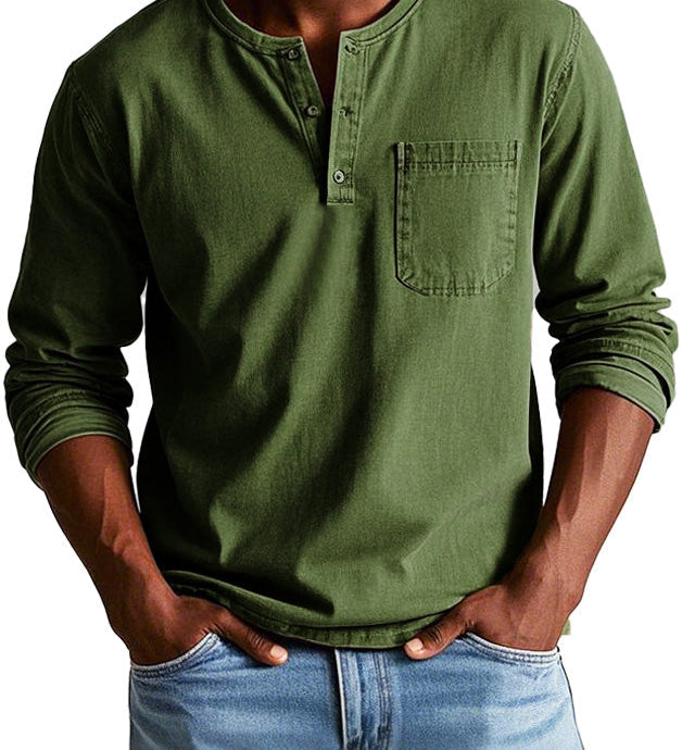 Димчо - Винтидж риза с дълги ръкави