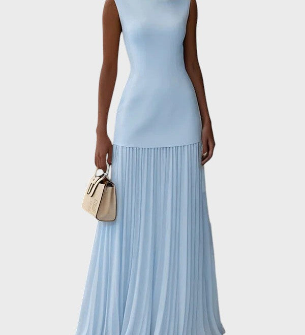 Ekaterina™ – Дълга рокля без ръкави с волани