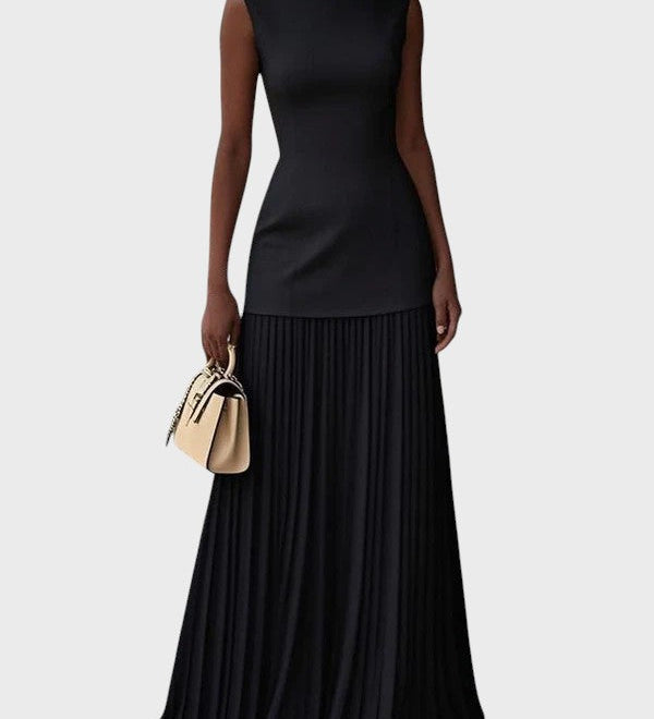 Ekaterina™ – Дълга рокля без ръкави с волани