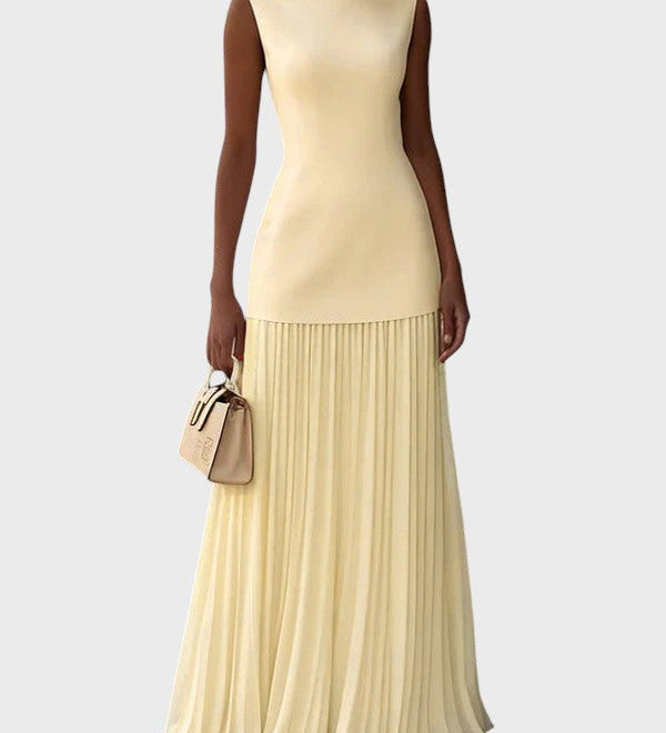 Ekaterina™ – Дълга рокля без ръкави с волани