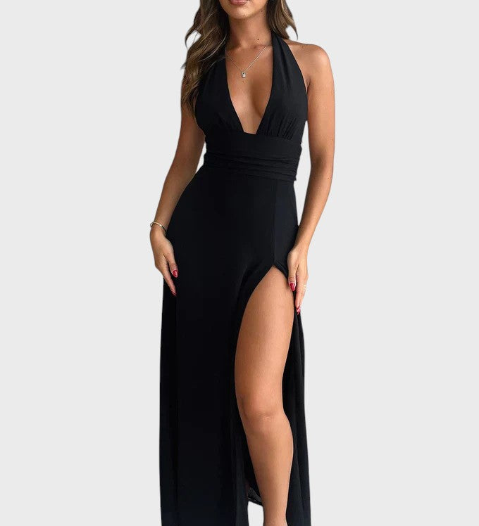 Iskra™ - Секси рокля с V-образно деколте