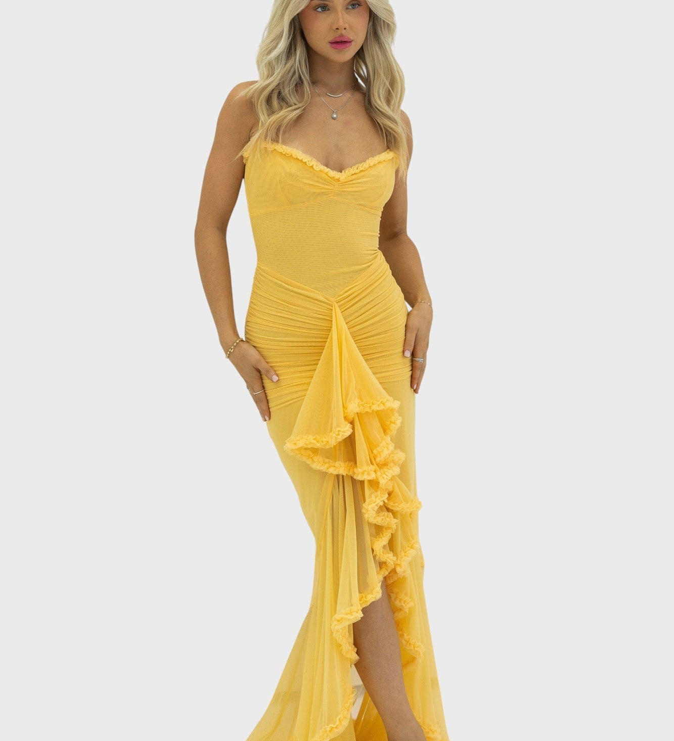 Masha™ - Макси рокля с волани