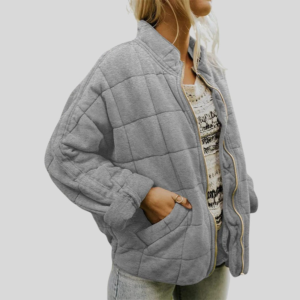 Lidia™ - Ватирано палто с елегантен оверсайз вид