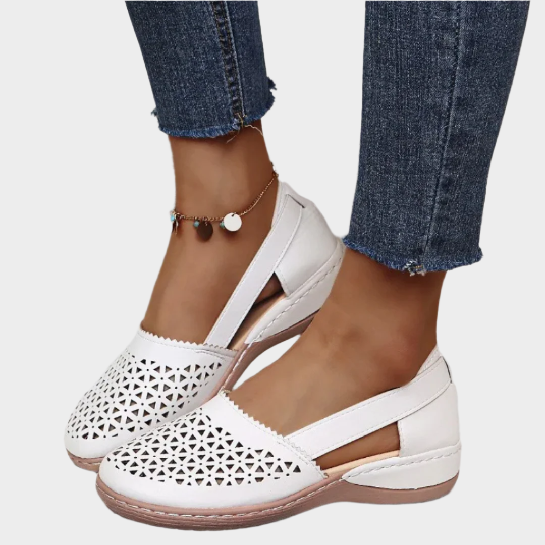 Анатомични Балетанки с Изрези и Лента