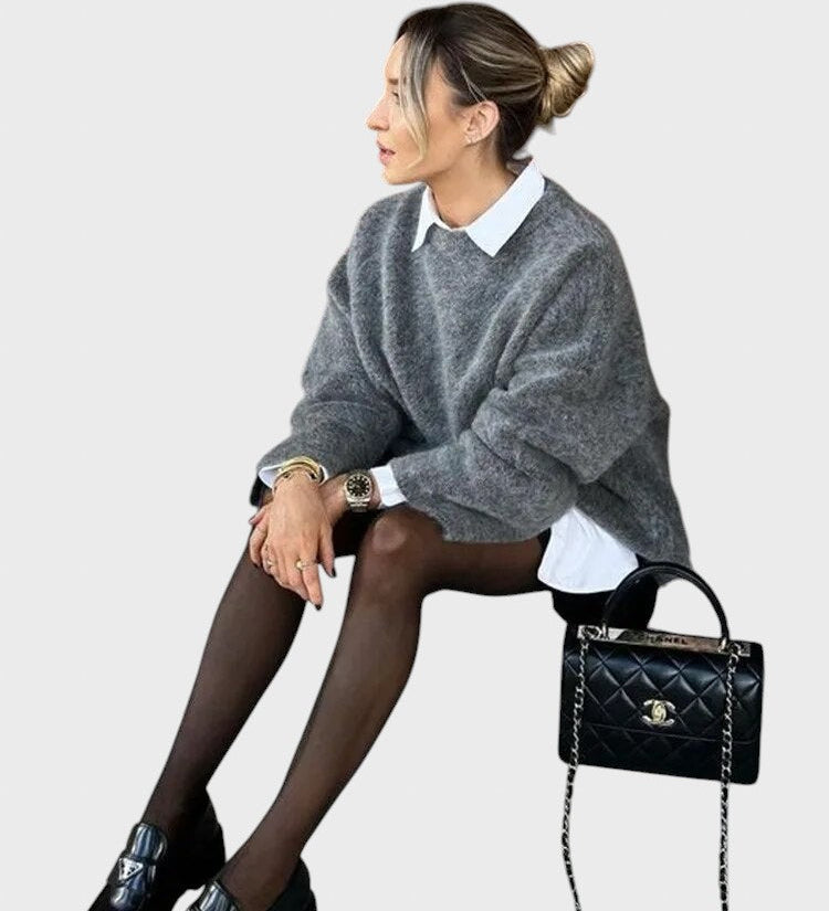 Fania™ - Oversize зимен пуловер