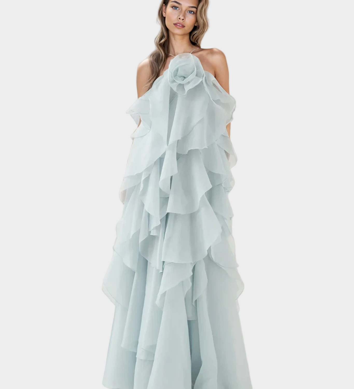 Максимална Рокля с Романтично Усещане и Аристократичен Стил