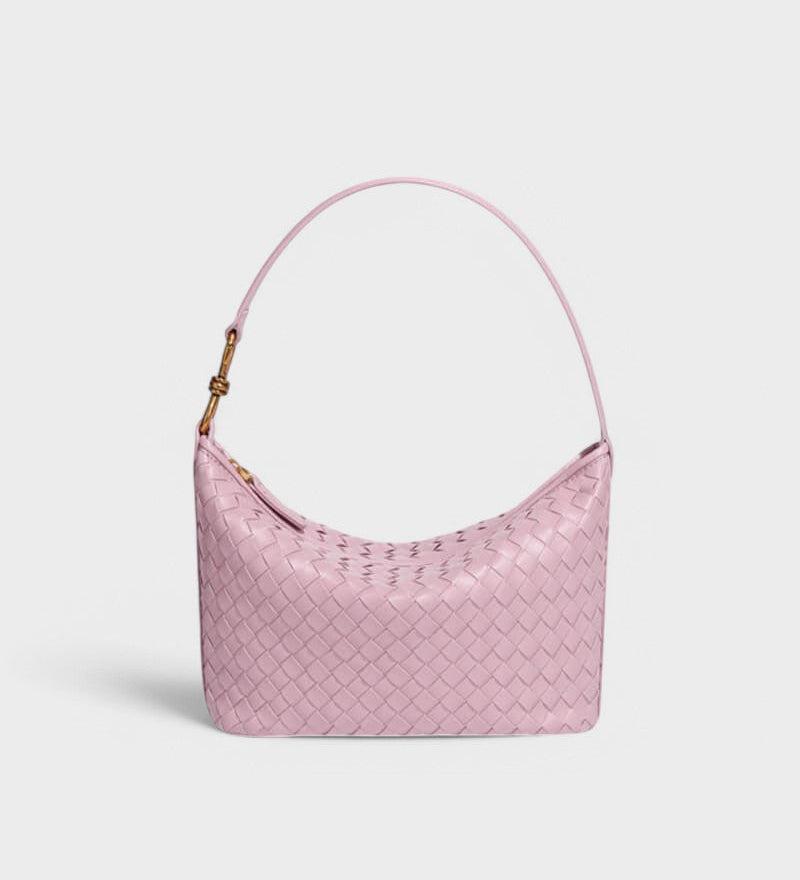 Blagovesta™ - Тъкана кожена чанта през рамо