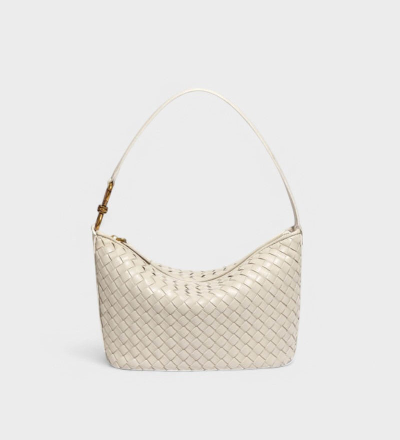 Blagovesta™ - Тъкана кожена чанта през рамо