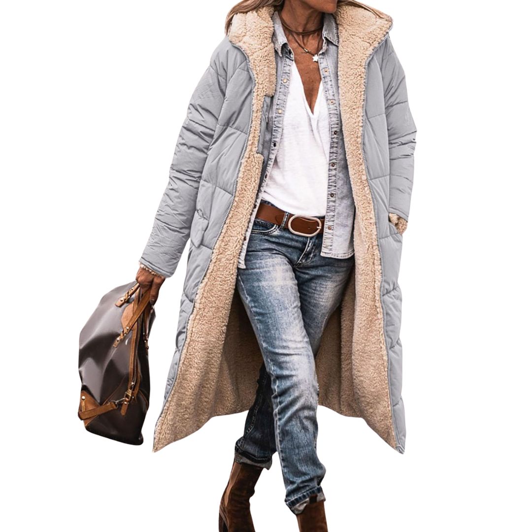 Fairford | Обратим пухен палто с вълнена подплата