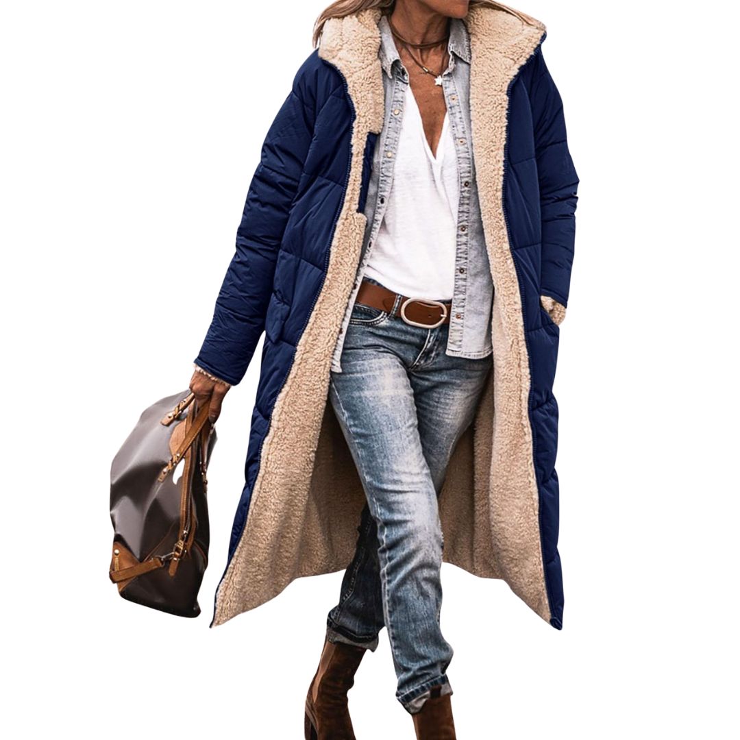 Fairford | Обратим пухен палто с вълнена подплата