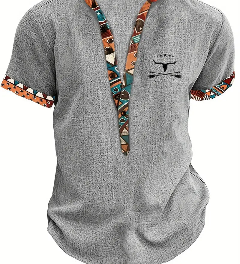 Жеко - Елегантна риза с къси ръкави