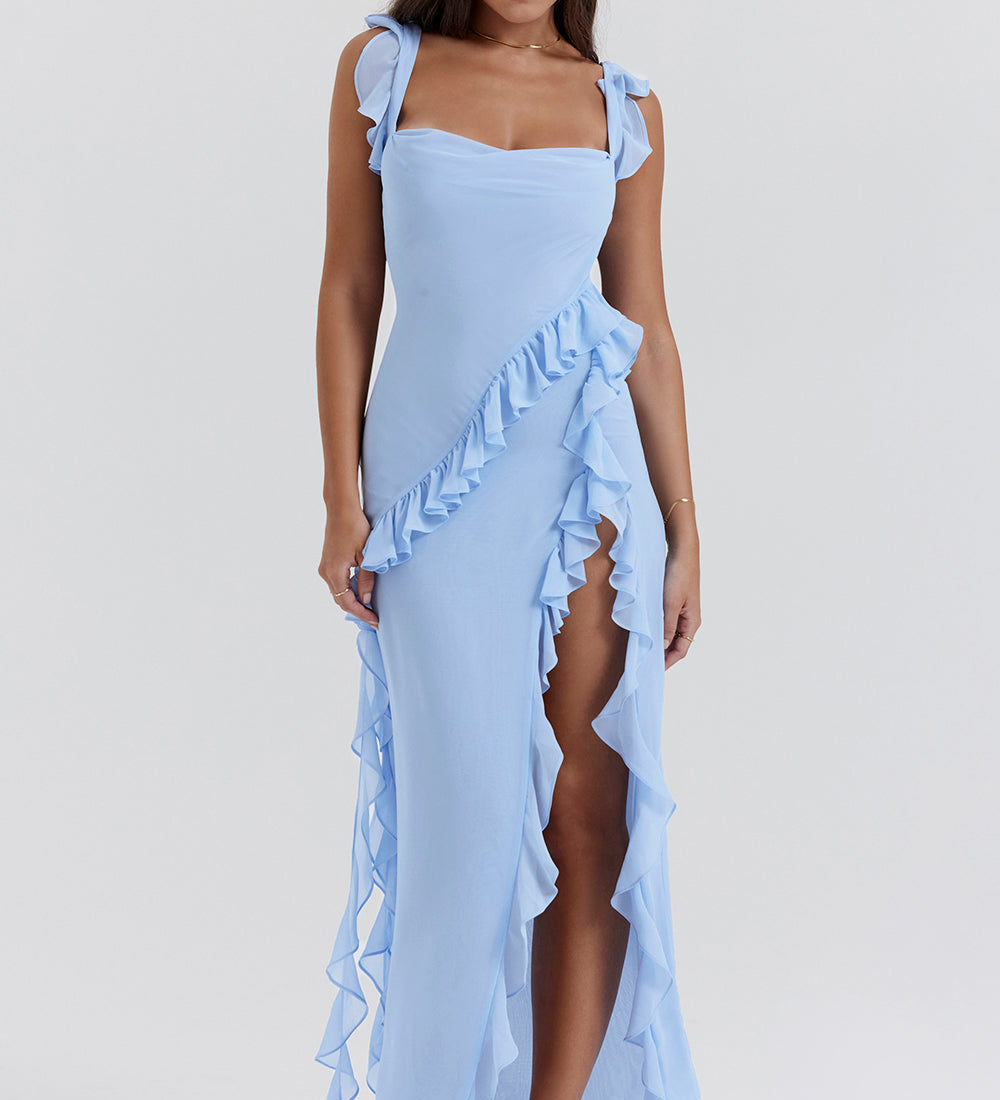 Meissa - Рокля с Асиметрични Волани