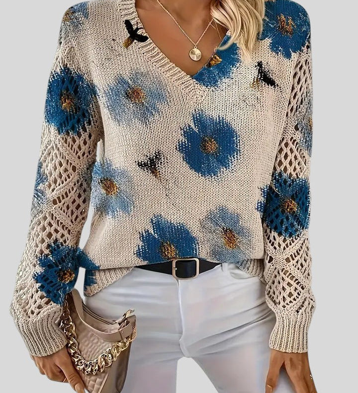 Anelia™ - Елегантна нощница с флорален мотив