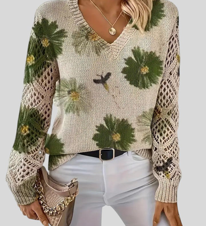 Anelia™ - Елегантна нощница с флорален мотив