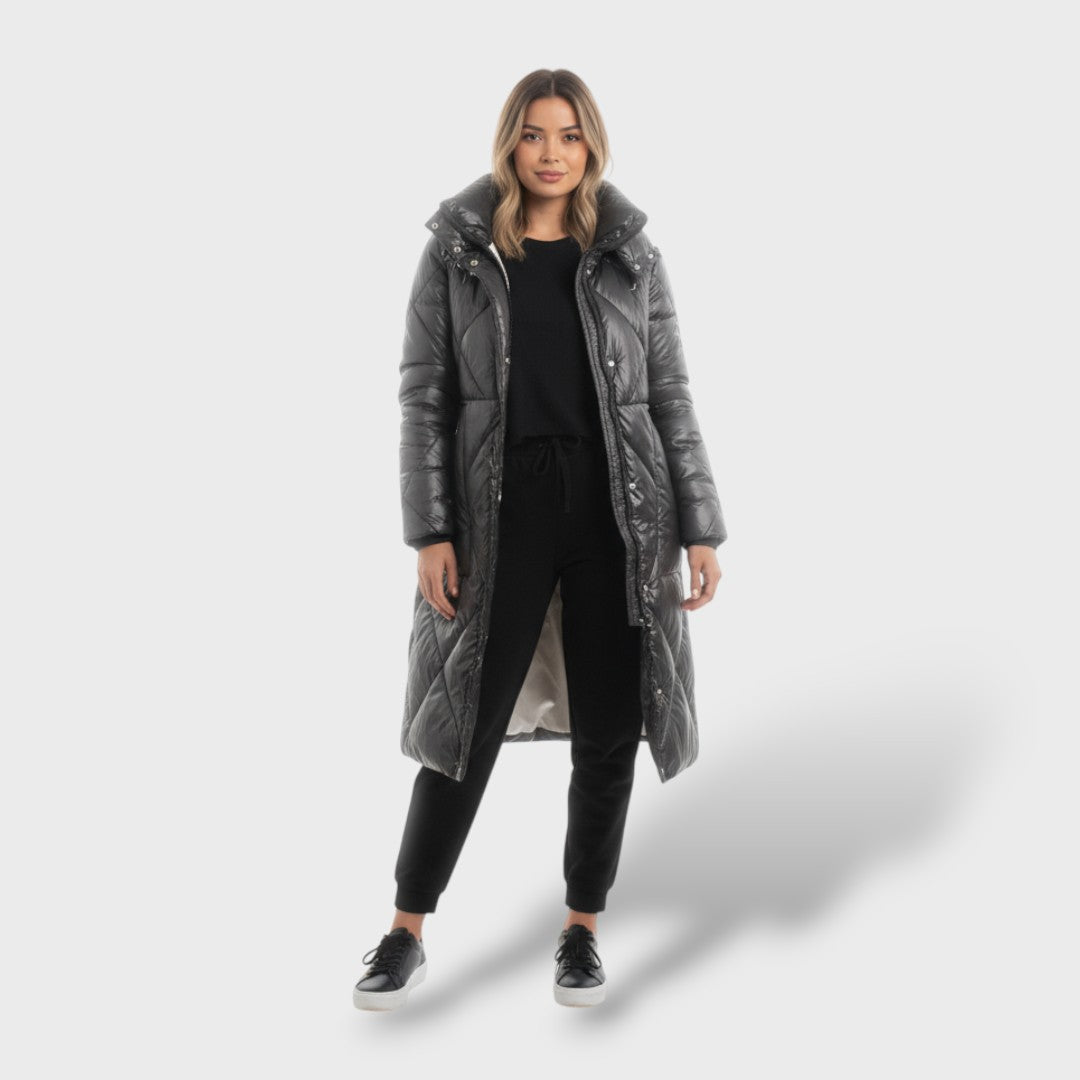 Елегантно памучно яке с пух