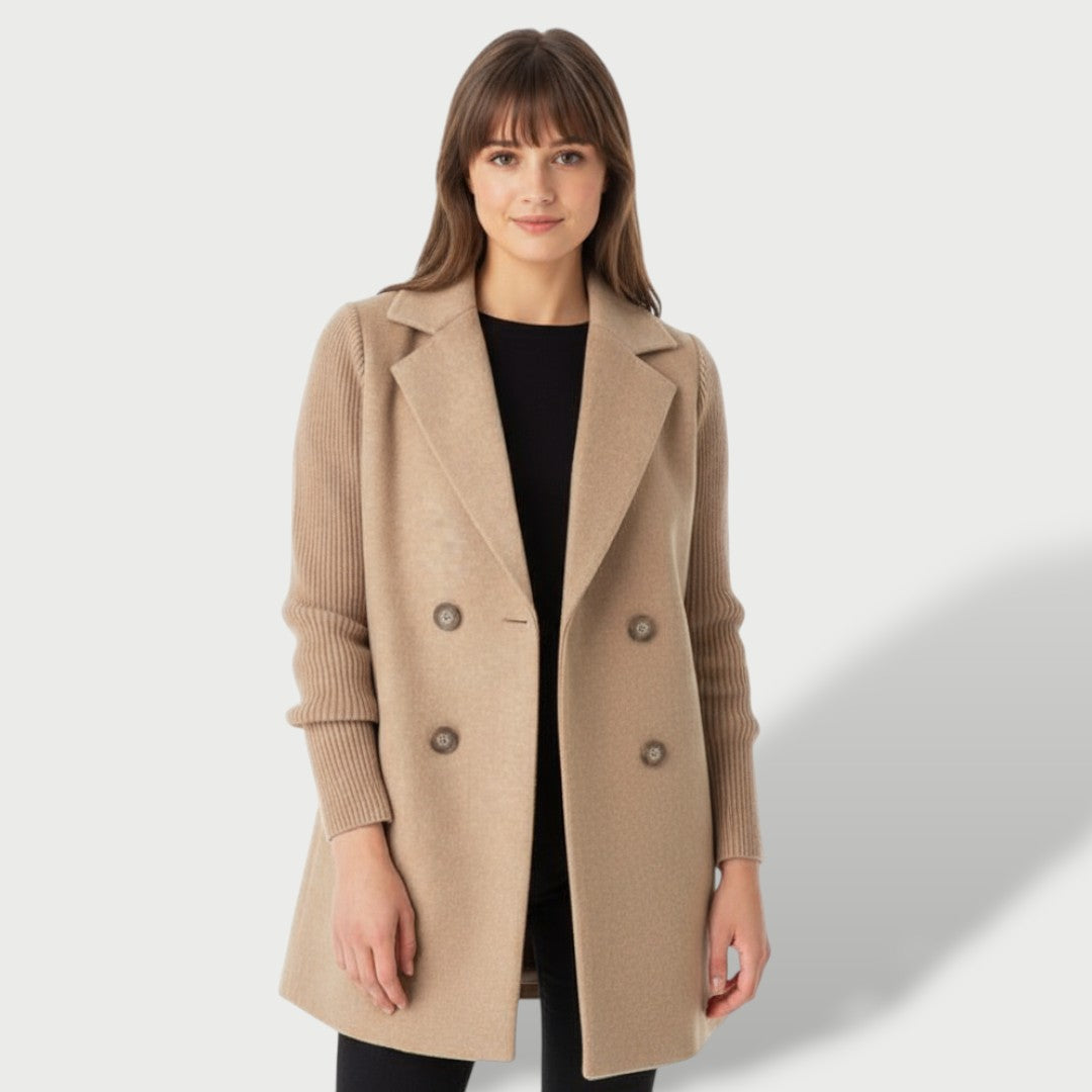 Елегантно дамско сако Amora с райе на ръкавите