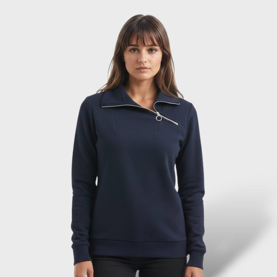 Дамска блуза с дълъг ръкав есен зима