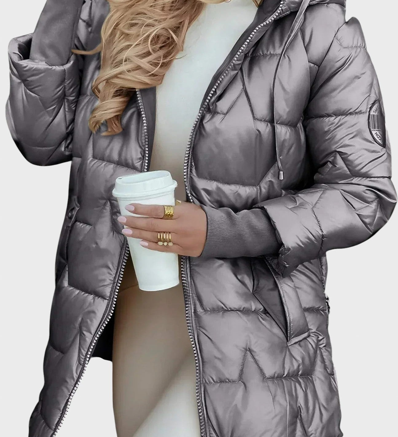 Feodora™ - Яке с качулка и подплата