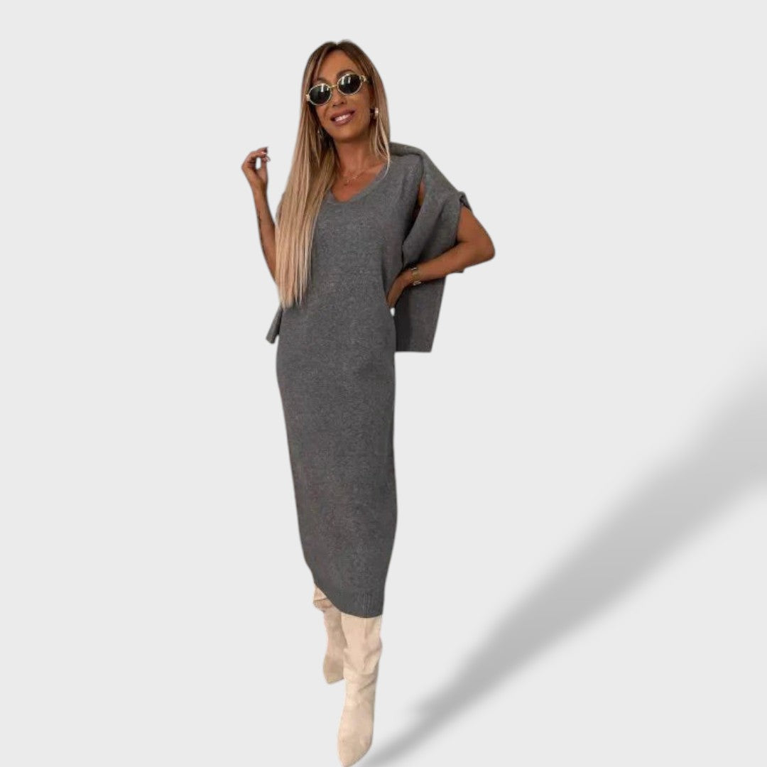 Валентина™ | Комплект с пуловер с висока яка