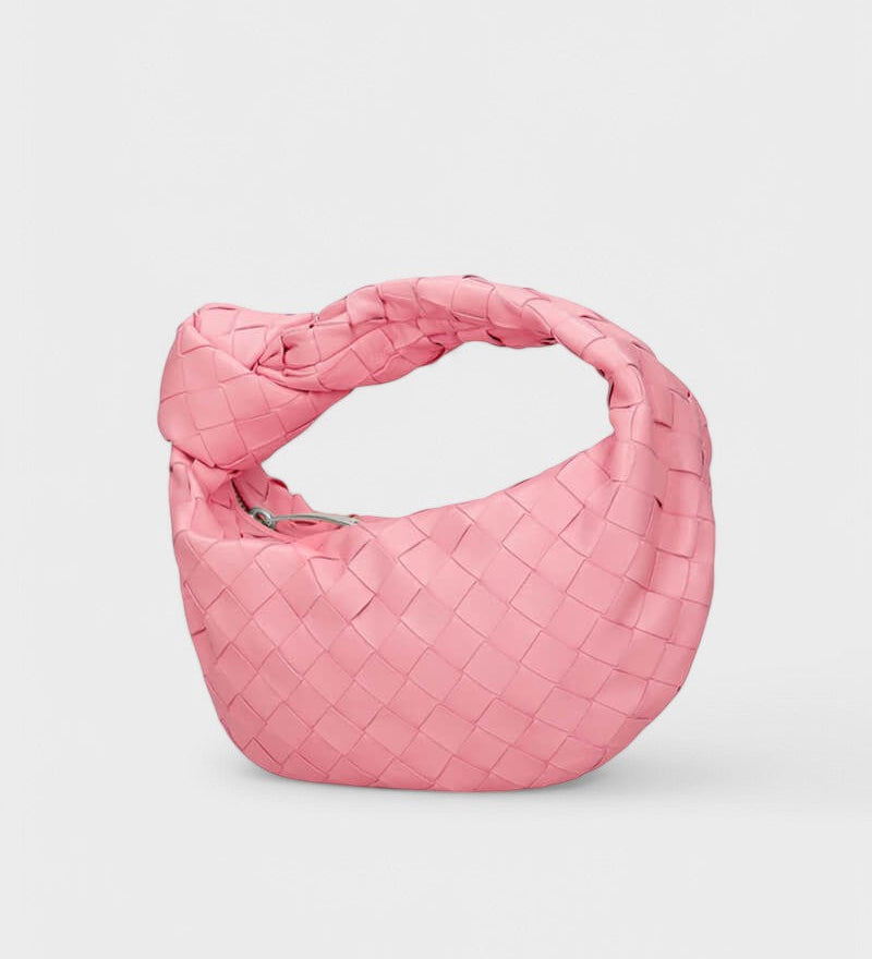 Reni™ - Мини чанта тип „хобо“ с плетен възел