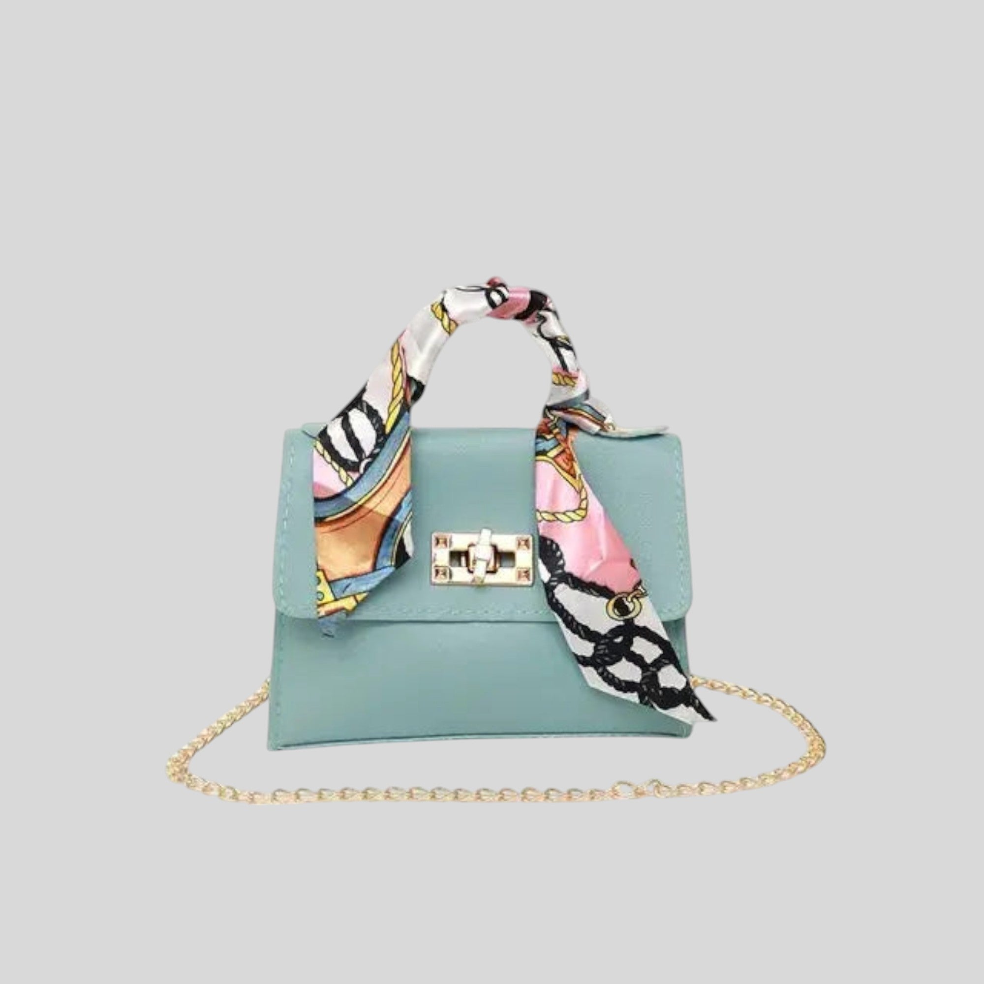 Snezhana™ - Мини куфар с декоративен шал